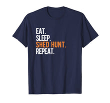 Ladda upp bild till gallerivisning, Funny shirts V-neck Tank top Hoodie sweatshirt usa uk au ca gifts for Eat Sleep Shed Hunt & Repeat Funny Deer Antler T-Shirt 2207380