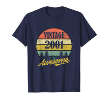 Ladda upp bild till gallerivisning, Funny shirts V-neck Tank top Hoodie sweatshirt usa uk au ca gifts for Retro Vintage 2001 TShirt 18th Birthday Gifts 18 Years Old 279076