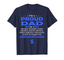 Ladda upp bild till gallerivisning, Funny shirts V-neck Tank top Hoodie sweatshirt usa uk au ca gifts for I'm proud dad of Juvenile Arthritis warrior t shirt 4089547