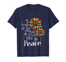 Ladda upp bild till gallerivisning, Funny shirts V-neck Tank top Hoodie sweatshirt usa uk au ca gifts for Imagine All The People Living Life In Peace T-Shirt 906324