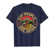 Ladda upp bild till gallerivisning, Funny shirts V-neck Tank top Hoodie sweatshirt usa uk au ca gifts for Eat People Hail Satan Bear Holding Beer Glass Camping Tshirt 2749698