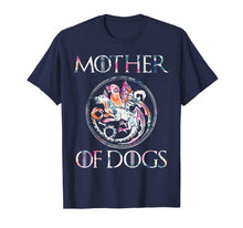 Ladda upp bild till gallerivisning, Mother of Dogs Floral Flower T-Shirt Funny Gifts Dogs Lovers T-Shirt 59456