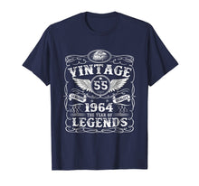 Ladda upp bild till gallerivisning, Funny shirts V-neck Tank top Hoodie sweatshirt usa uk au ca gifts for 55th Birthday Gift Shirt 55 years old Vintage 1964 T-Shirt 2813434