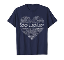 Ladda upp bild till gallerivisning, School Lunch Lady Teacher Back To School Shirt Heart 728511