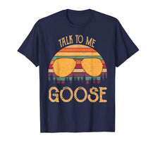 Ladda upp bild till gallerivisning, Retro Vintage Sunset Sunglass Talk To Me Goose funny T-shirt 208870