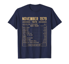 Ladda upp bild till gallerivisning, Funny shirts V-neck Tank top Hoodie sweatshirt usa uk au ca gifts for Facts T Shirt For Men Women November 1979 Facts Shirt 1903084