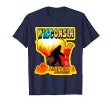 Ladda upp bild till gallerivisning, Funny shirts V-neck Tank top Hoodie sweatshirt usa uk au ca gifts for Wisconsin Bigfoot Patrol National Cryptid Society Sasquatch T-Shirt 3970231