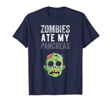 Ladda upp bild till gallerivisning, Zombies Ate My Pancreas Funny Diabetes Shirt for Kid Women 862453