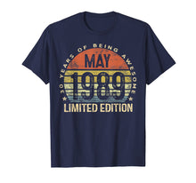 Ladda upp bild till gallerivisning, Funny shirts V-neck Tank top Hoodie sweatshirt usa uk au ca gifts for Born May 1989 Limited Edition T-Shirt 30th Birthday Gifts 392897