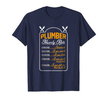 Ladda upp bild till gallerivisning, Funny shirts V-neck Tank top Hoodie sweatshirt usa uk au ca gifts for Plumber Hourly Rate T Shirt - Funny Plumber T Shirt 277948