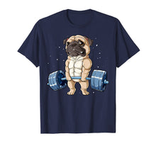 Ladda upp bild till gallerivisning, Funny shirts V-neck Tank top Hoodie sweatshirt usa uk au ca gifts for Pug Weightlifting Funny Deadlift Men Fitness Gym Workout Tee T-Shirt 3063597