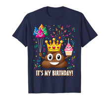 Ladda upp bild till gallerivisning, It's My Birthday Poop Emoji T-Shirt