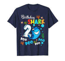 Ladda upp bild till gallerivisning, Funny Baby Shark 2nd Birthday Shirt Boy Birthday Gifts