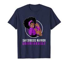Ladda upp bild till gallerivisning, Funny shirts V-neck Tank top Hoodie sweatshirt usa uk au ca gifts for Black Girl Unbreakable SARCOIDOSIS Warrior t shirt 968137