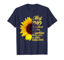 Ladda upp bild till gallerivisning, Being Sunshine T-Shirt 30th Birthday Gifts May 1989