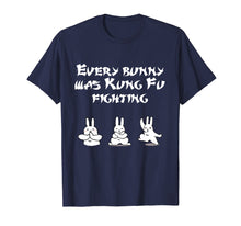 Ladda upp bild till gallerivisning, Funny shirts V-neck Tank top Hoodie sweatshirt usa uk au ca gifts for Funny Easter Every Bunny Was Kung Fu Fighting Karate Shirt 2709223