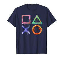 Ladda upp bild till gallerivisning, Playstation Watercolor Symbols T-Shirt