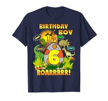 Ladda upp bild till gallerivisning, Funny shirts V-neck Tank top Hoodie sweatshirt usa uk au ca gifts for Boys Dinosaur Birthday Shirt Age 6 Party Theme Outfit 3052505