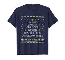 Ladda upp bild till gallerivisning, Funny shirts V-neck Tank top Hoodie sweatshirt usa uk au ca gifts for Christmas Tree Dasher Dancer Prancer Tequila Vodka T-Shirt 4107898