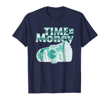 Ladda upp bild till gallerivisning, Time Is Money Dollars And Watch Cool Graphic Novelty T-Shirt 894636