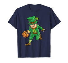 Ladda upp bild till gallerivisning, Funny shirts V-neck Tank top Hoodie sweatshirt usa uk au ca gifts for Leprechaun Basketball T Shirt St Patricks Day Boys Kids Men 2130997