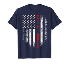 Ladda upp bild till gallerivisning, Funny shirts V-neck Tank top Hoodie sweatshirt usa uk au ca gifts for Vintage USA American Flag Proud Baseball Grandpa T-shirt 4266541