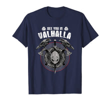 Ladda upp bild till gallerivisning, Funny shirts V-neck Tank top Hoodie sweatshirt usa uk au ca gifts for Valhalla Odin shirt with Huggin and Muninn and axe/helmet 2501302
