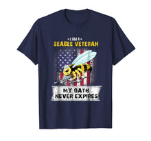 Ladda upp bild till gallerivisning, I Am A Seabee VETERAN Oath Never Expires T-Shirt 518352