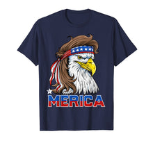 Ladda upp bild till gallerivisning, Funny shirts V-neck Tank top Hoodie sweatshirt usa uk au ca gifts for Eagle Mullet Merica Shirt Men 4th of July American Flag USA 483510