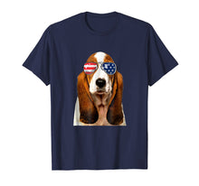 Ladda upp bild till gallerivisning, Funny shirts V-neck Tank top Hoodie sweatshirt usa uk au ca gifts for Funny Basset Hound with Flag T-shirt 4th of july 1838330