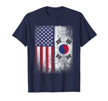 Ladda upp bild till gallerivisning, Funny shirts V-neck Tank top Hoodie sweatshirt usa uk au ca gifts for South Korean American Flag T-shirt Korea Usa America Gift 964564