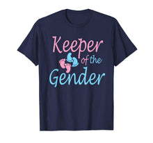 Ladda upp bild till gallerivisning, Cute Keeper of Gender shirt - baby reveal party gift idea 119140
