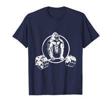 Ladda upp bild till gallerivisning, Gorilla Strength Weight lifter Gym T Shirt Body Builder Tee 178574