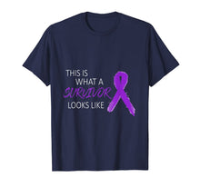 Ladda upp bild till gallerivisning, Domestic Violence Awareness Costume Purple Ribbon Gifts T-Shirt 1003467