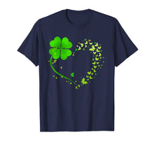 Ladda upp bild till gallerivisning, Heart Shamrock Butterfly Happy St Patrick's Day Gifts T-Shirt-517295