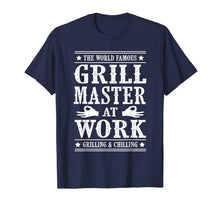 Ladda upp bild till gallerivisning, Grill Master Barbecue BBQ Smoker Grillin Dad Grandpa Gifts TShirt875697
