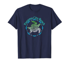 Ladda upp bild till gallerivisning, Panama City Beach T-Shirt Vintage Tribal Turtle Gift T-Shirt 221808
