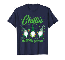 Ladda upp bild till gallerivisning, Chillin With My Gnomies Plaid St Patricks Day Gifts T-Shirt-5896071