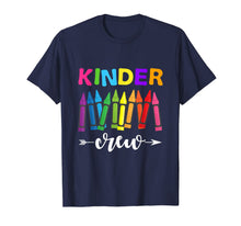 Ladda upp bild till gallerivisning, Kinder Crew Kindergarten Teacher T-Shirt 1st Day of School 277943