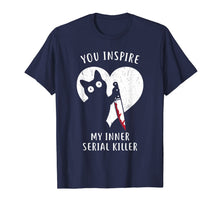 Ladda upp bild till gallerivisning, Funny Cat In Heart: You Inspire Me, Gifts For Cat Lovers T-Shirt-472462