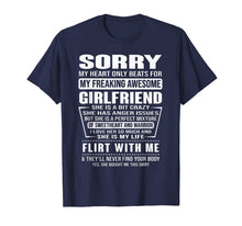 Ladda upp bild till gallerivisning, Sorry My Heart Only Beats for My Freaking Awesome Girlfriend T-Shirt-271491