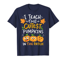 Ladda upp bild till gallerivisning, Halloween Shirt Pre-K Teacher Tshirt Cutest Pumpkins Gift 83283