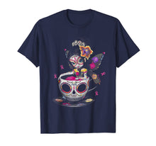 Ladda upp bild till gallerivisning, Cute Breast Cancer Girl Sugar Skull Costume Halloween T-Shirt 228833