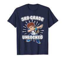 Ladda upp bild till gallerivisning, Dabbing Boy 3rd Grade Unlocked Student Back To School T-Shirt 698333