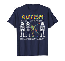 Ladda upp bild till gallerivisning, Funny shirts V-neck Tank top Hoodie sweatshirt usa uk au ca gifts for Autism it's a different ability Funny Dabbing skeleton Gift T-Shirt 247488