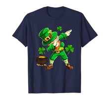 Ladda upp bild till gallerivisning, Funny Dabbing Leprechaun Saint Patrick's Day Shamrock Gifts TShirt291473