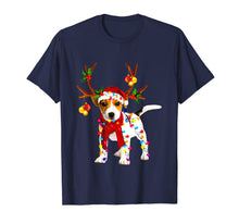 Ladda upp bild till gallerivisning, Funny shirts V-neck Tank top Hoodie sweatshirt usa uk au ca gifts for Santa jack russell gorgeous reindeer Light Christmas Lover T-Shirt 994991