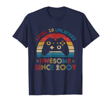 Ladda upp bild till gallerivisning, Level 10 Unlocked Awesome Since 2009 10th Birthday Gamer T-Shirt 82040