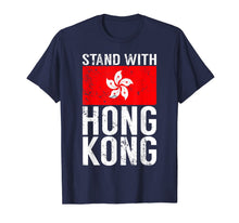 Ladda upp bild till gallerivisning, Stand With Hong Kong Flag Shirts Pro Democracy Shirt Gifts T-Shirt 167272