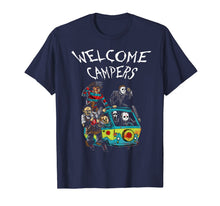 Ladda upp bild till gallerivisning, welcome campers funny camping t-shirt 80s Horror Movie 66868